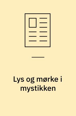 Lys og mørke i mystikken
