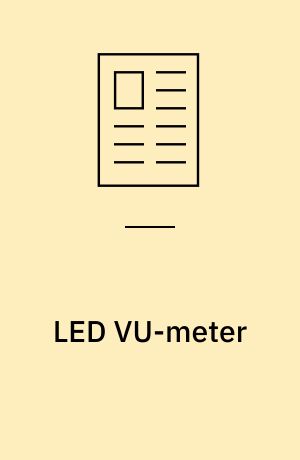 LED VU-meter