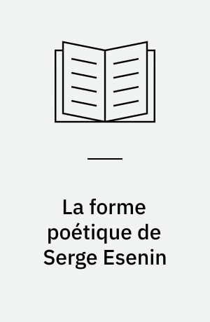 La forme poétique de Serge Esenin : les rythmes