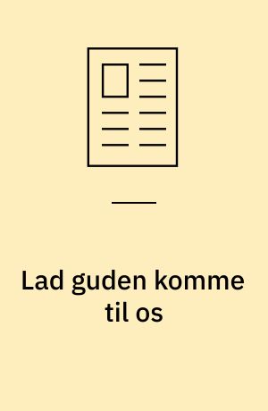 Lad guden komme til os : tempelprocessioner hos srilankansk-tamilske hinduer i Danmark