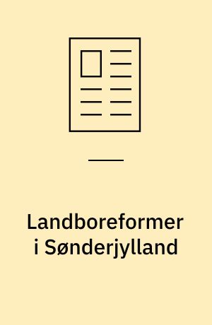 Landboreformer i Sønderjylland