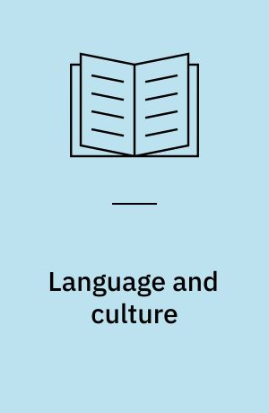 Language and culture