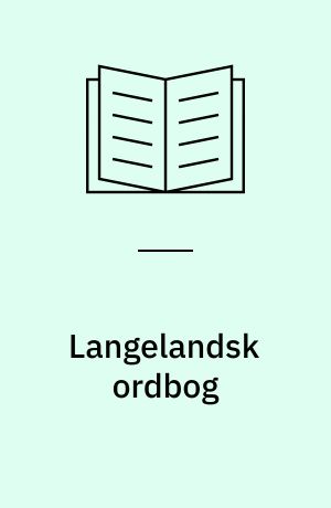 Langelandsk ordbog