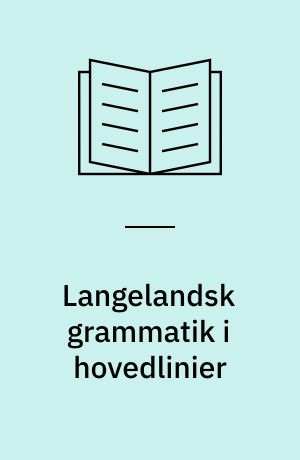 Langelandsk grammatik i hovedlinier