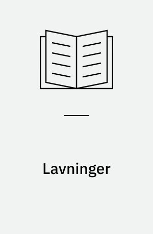 Lavninger : prosa