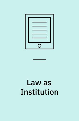Law as Institution