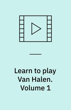 Learn to play Van Halen. Volume 1