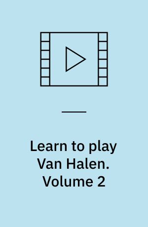 Learn to play Van Halen. Volume 2
