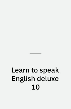 Learn to speak English deluxe 10