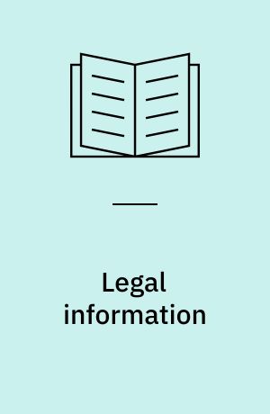 Legal information : what it is and where to find it