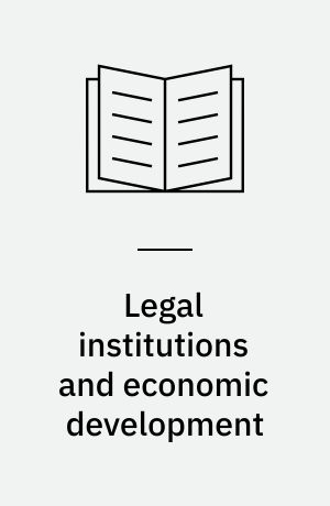Legal institutions and economic development