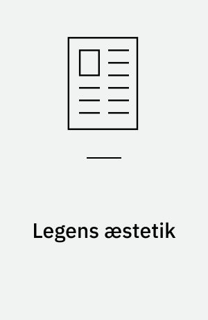 Legens æstetik