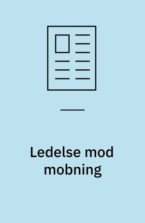 Ledelse mod mobning