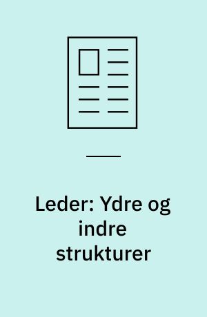 Leder: Ydre og indre strukturer