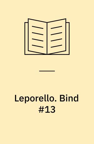 Leporello. Bind #13