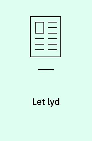 Let lyd