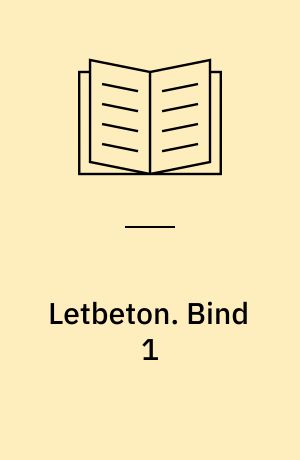 Letbeton. Bind 1