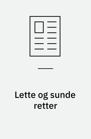 Lette og sunde retter