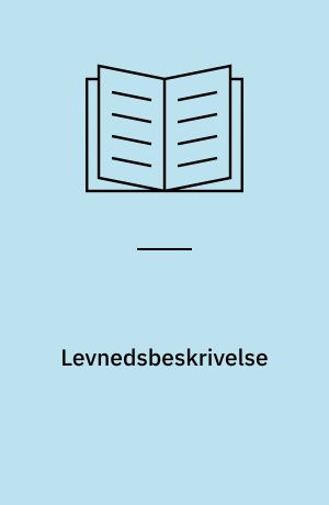 Levnedsbeskrivelse