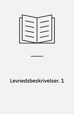 Levnedsbeskrivelser. 1 : Græske statsmænd