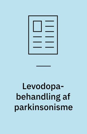 Levodopa-behandling af parkinsonisme