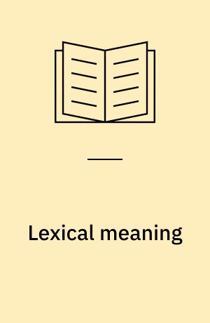 Lexical meaning