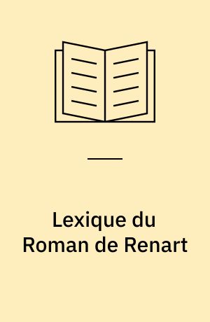 Lexique du Roman de Renart