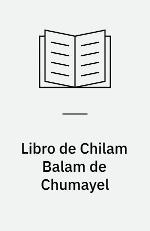 Libro de Chilam Balam de Chumayel
