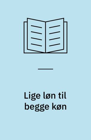 Lige løn til begge køn