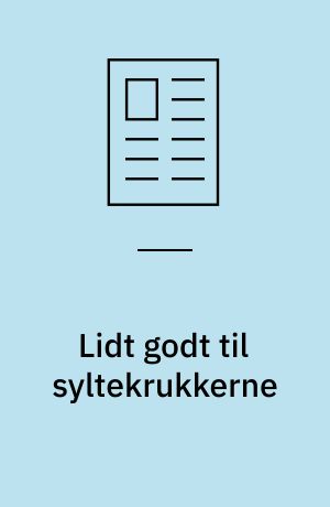 Lidt godt til syltekrukkerne