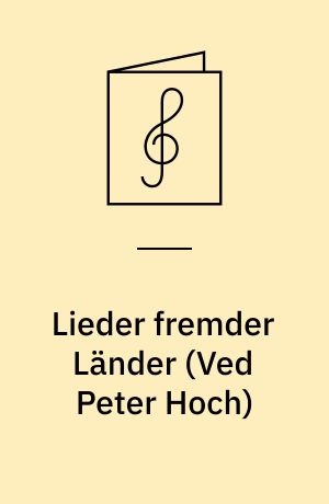 Lieder fremder Länder