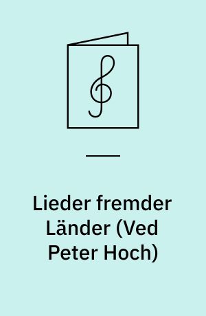 Lieder fremder Länder