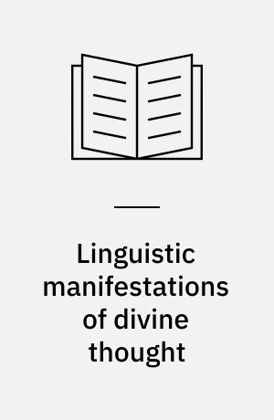 Linguistic manifestations of divine thought : an investigation of the use of stoic and platonic dialectics in the Trimorphic Protennoia (NHC XIII,1) and the Thunder - Perfect Mind (NHC VI,2) : Ph.D dissertation