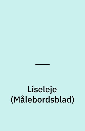 Liseleje : \Maalebordsblad\