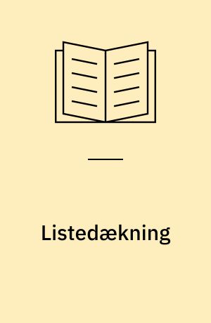 Listedækning : projektering og udførelse af listedækninger i tagpap