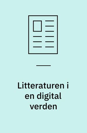 Litteraturen i en digital verden