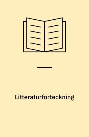 Litteraturförteckning
