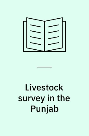 Livestock survey in the Punjab