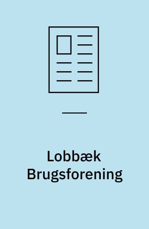 Lobbæk Brugsforening