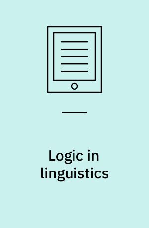 Logic in linguistics