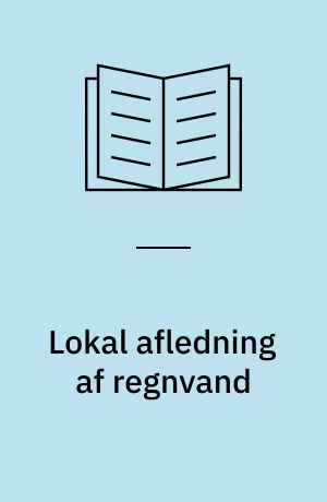 Lokal afledning af regnvand