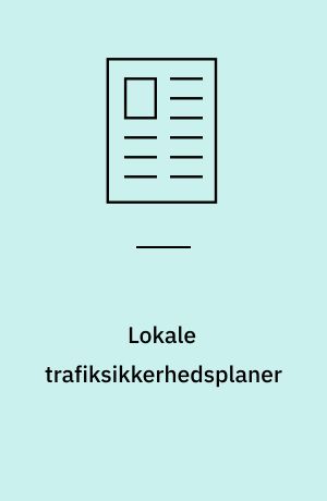 Lokale trafiksikkerhedsplaner