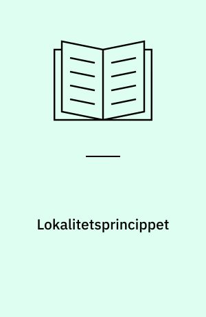 Lokalitetsprincippet