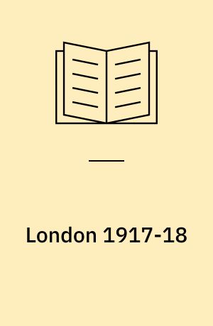 London 1917-18 : the bomber blitz