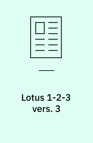 Lotus 1-2-3 vers. 3