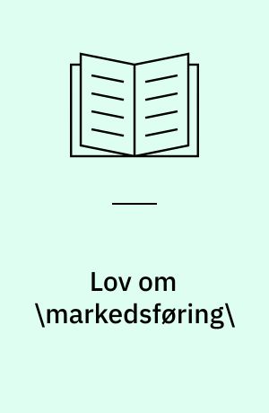 Lov om \markedsføring\: Bekendtgørelse om regler for \forbrugerombudsmandens virksomhed\: Lov om \forbrugerklagenævnet\ ; Bekendtgørelse om forretningsorden for forbrugerklagenævnet ; Bekendtgørelse om forbrugerklagenævnets virksomhedsområde
