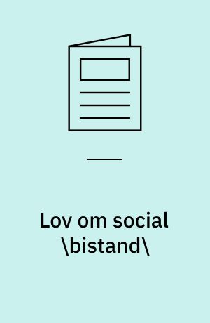 Lov om social \bistand\