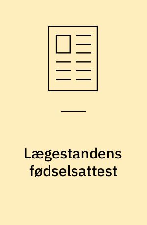 Lægestandens fødselsattest