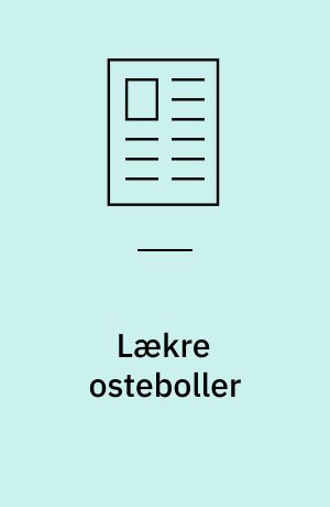 Lækre osteboller