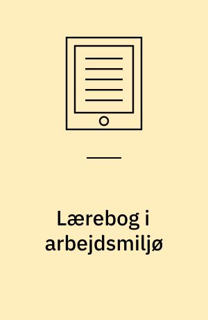 Lærebog i arbejdsmiljø